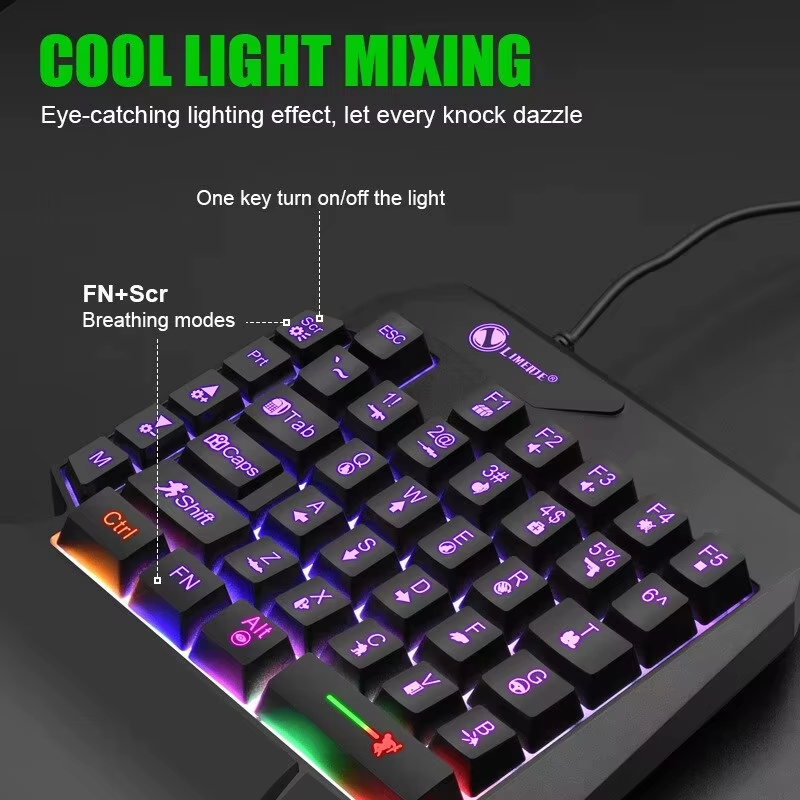 Clavier Mini Gaming Ultra-Slim 35 Touches