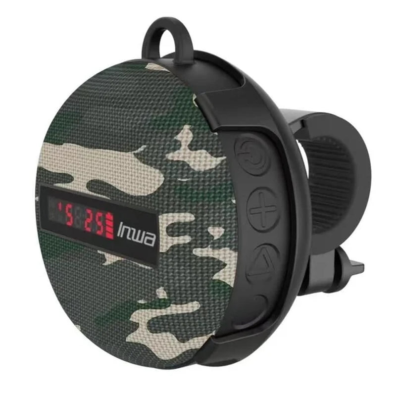 Enceinte Bluetooth Vélo Étanche avec Affichage LED & Basses Puissantes