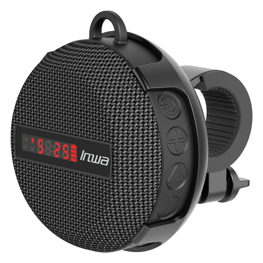 Enceinte Bluetooth Vélo Étanche avec Affichage LED & Basses Puissantes