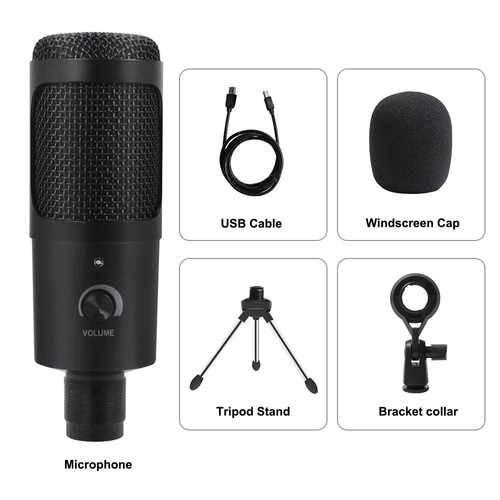 Microphone USB à condensateur D80