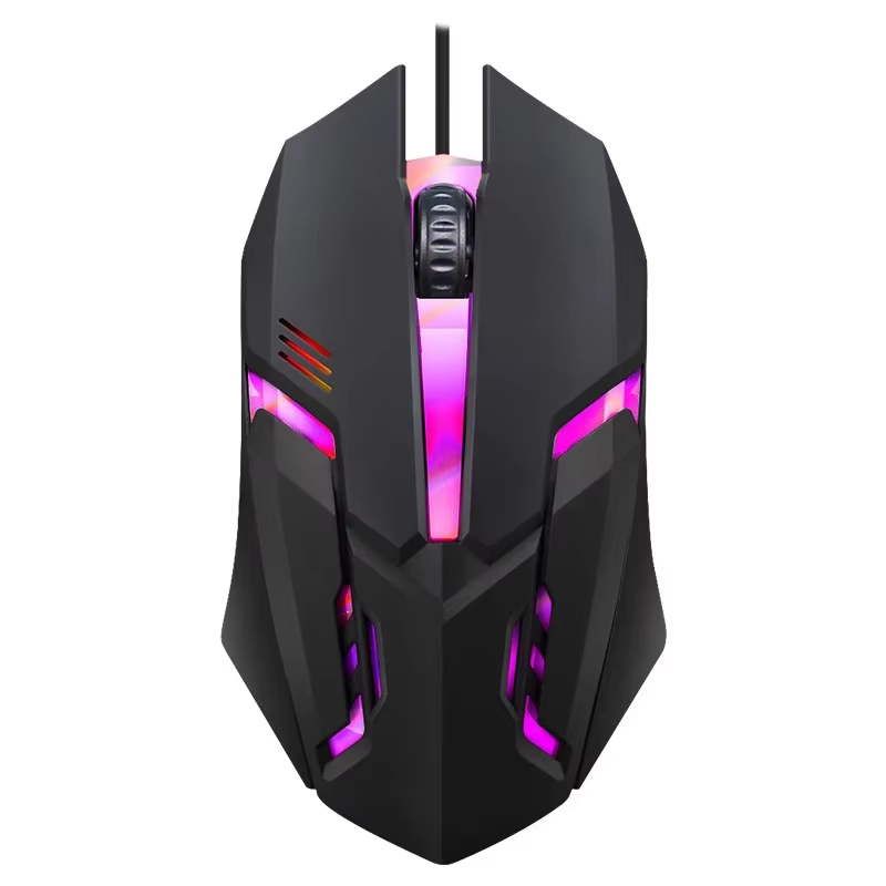 Clavier mécanique gaming avec souris lumineuse