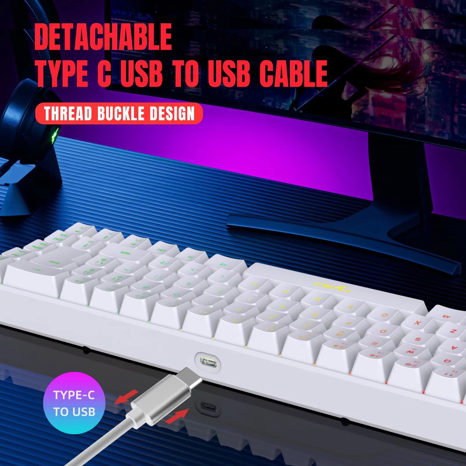 Clavier mécanique compact