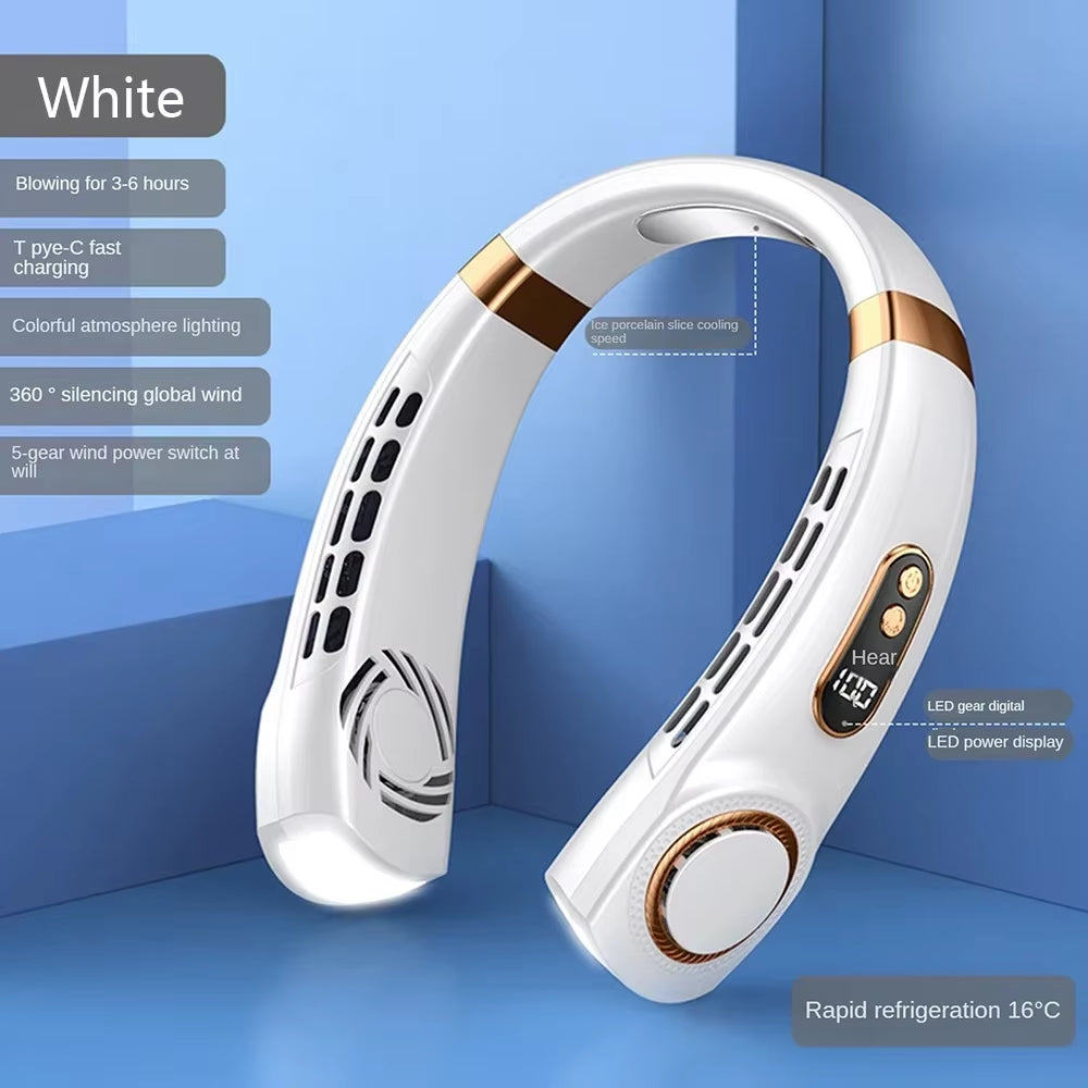 Ventilateur de Cou Portable
