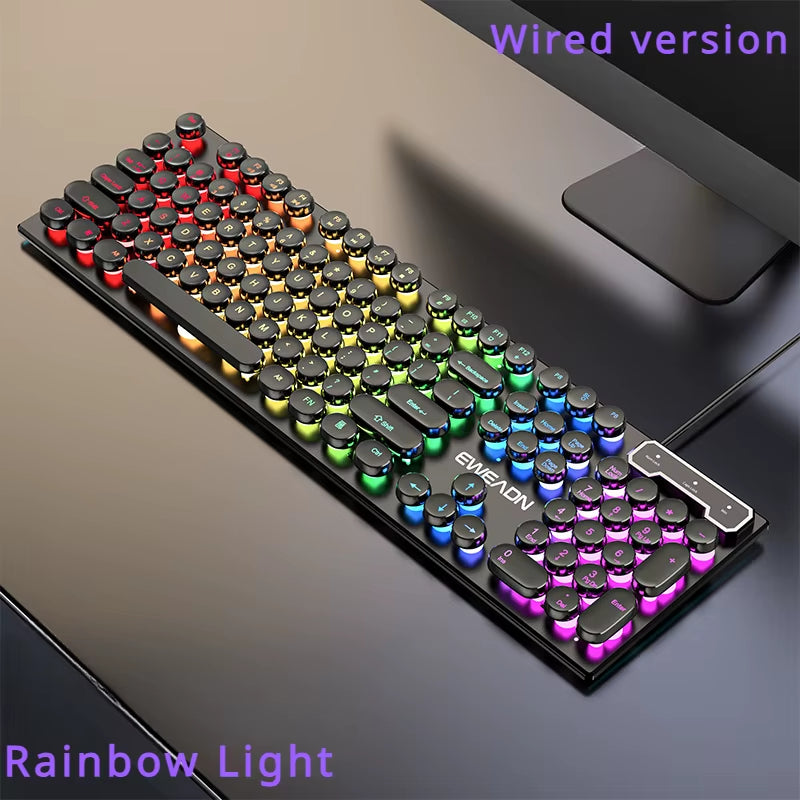 Clavier Gaming Mécanique Rétro