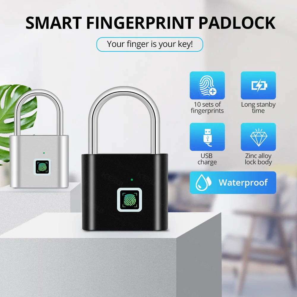 Cadenas Intelligent à Empreinte Digitale41