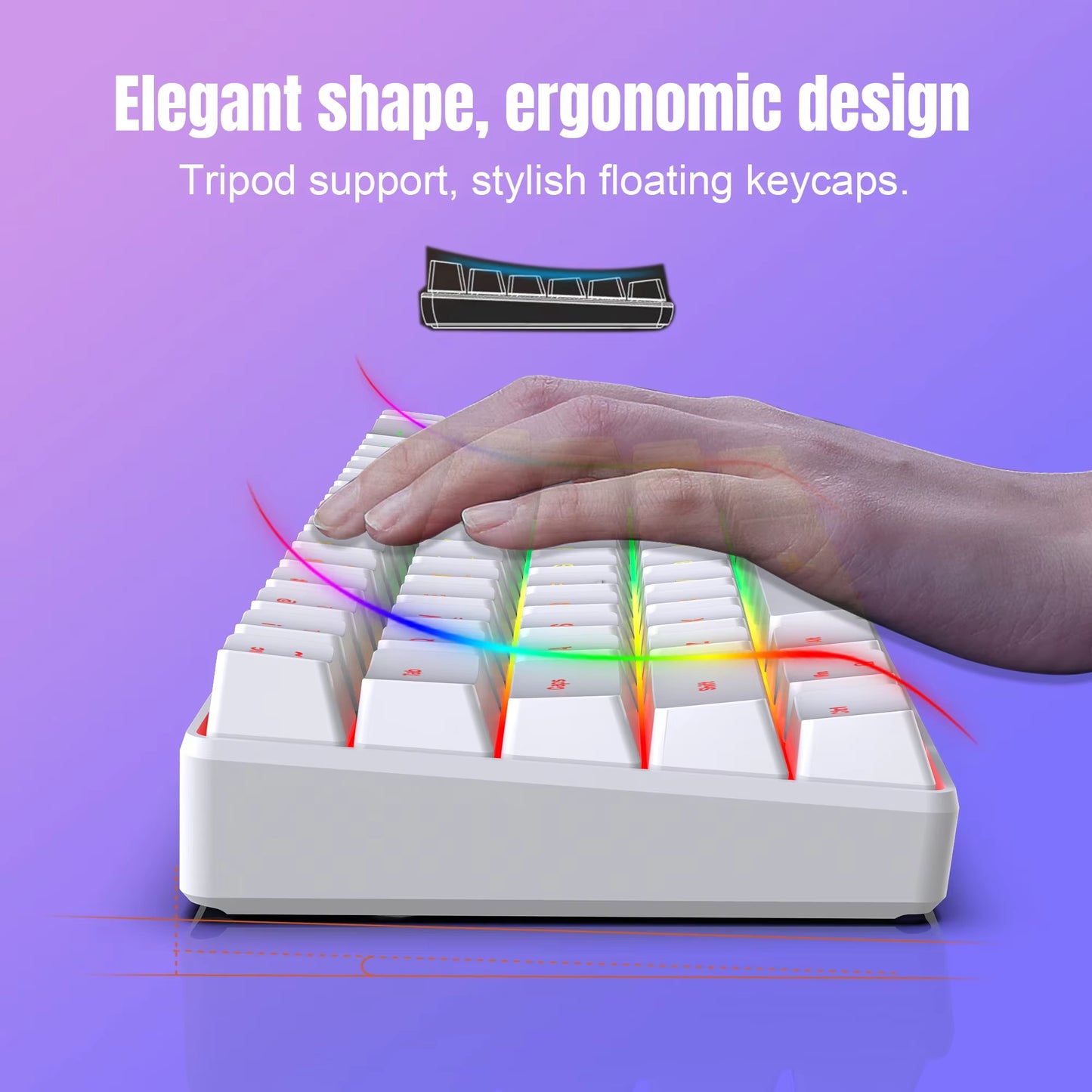 Clavier mécanique compact