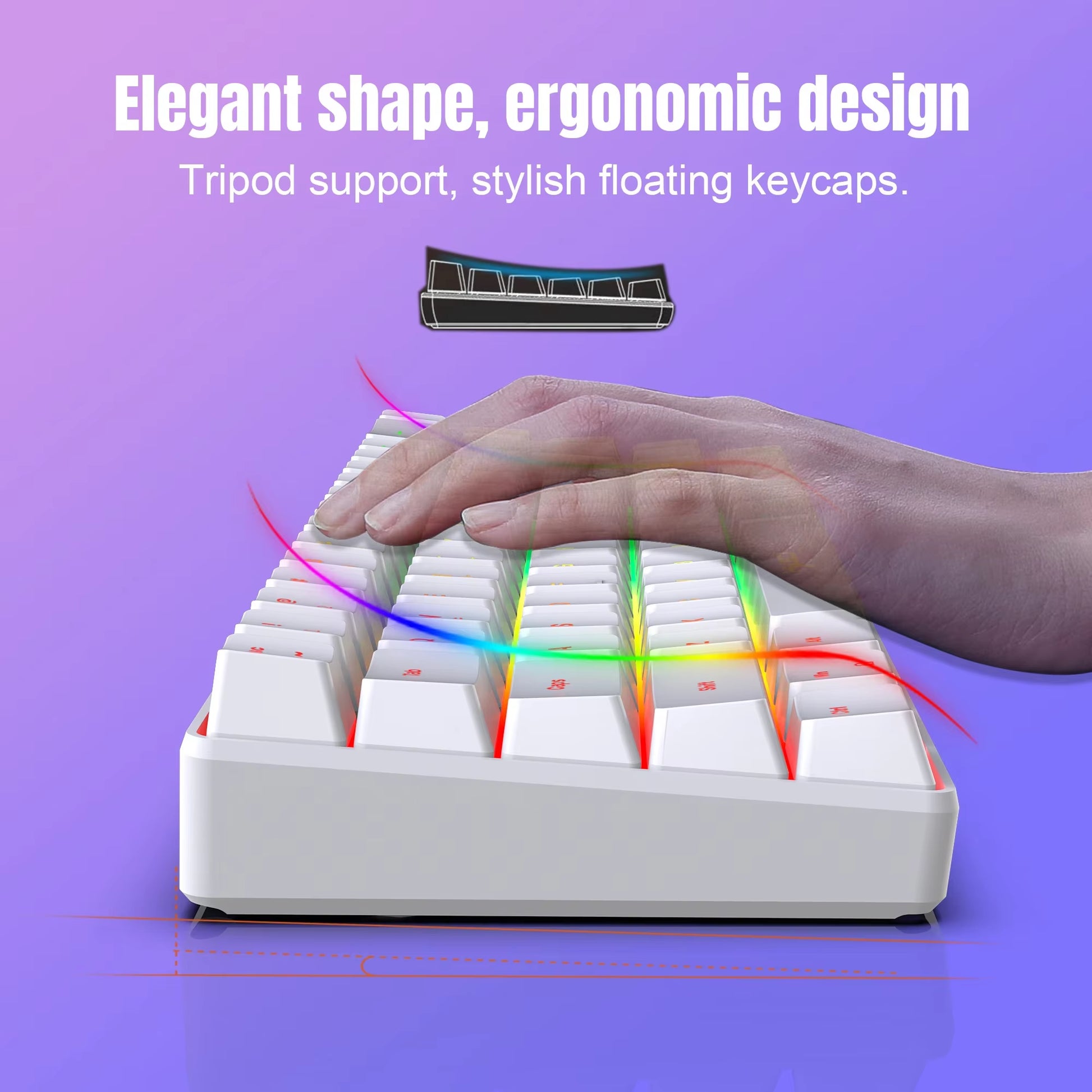 Clavier mécanique compact