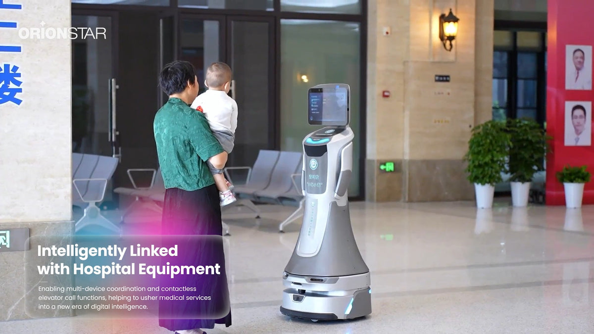Série de robots d'accueil OrionStar – Robot de réception autonome basé sur l'IA