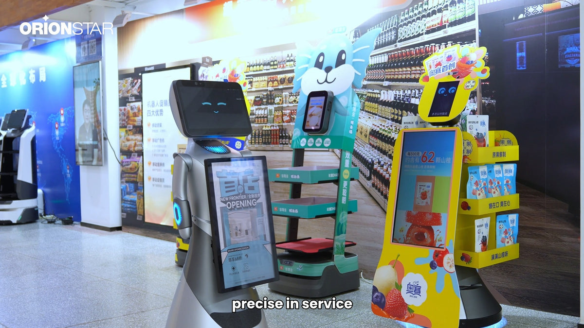 OrionStar GreetingBot Series – Autonomous AI Reception Robot