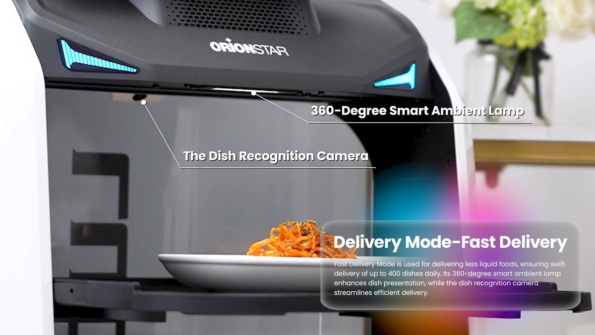 OrionStar LuckiBot Series – Autonomous AI Delivery Robot