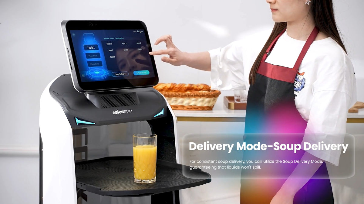 OrionStar LuckiBot Series – Autonomous AI Delivery Robot
