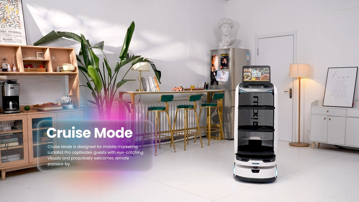 OrionStar LuckiBot Series – Autonomous AI Delivery Robot