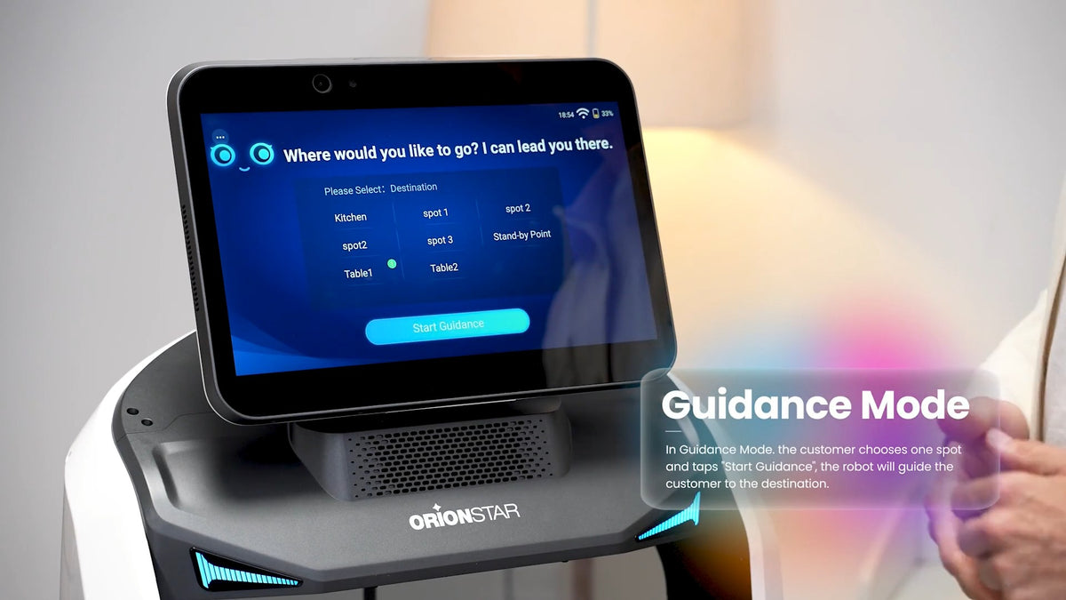 OrionStar LuckiBot Series – Autonomous AI Delivery Robot