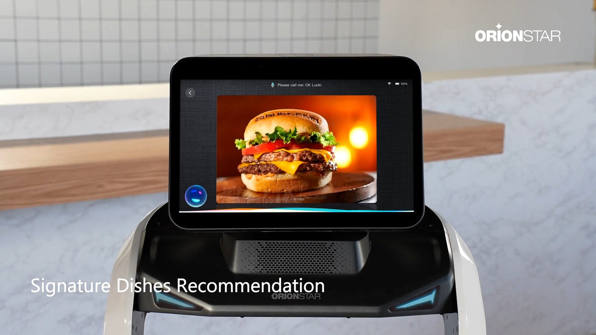 OrionStar LuckiBot Series – Autonomous AI Delivery Robot