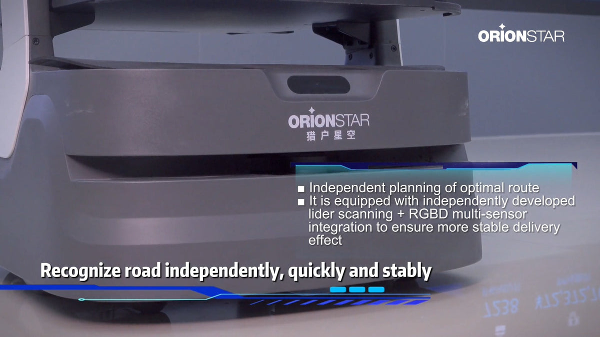 OrionStar LuckiBot Series – Autonomous AI Delivery Robot