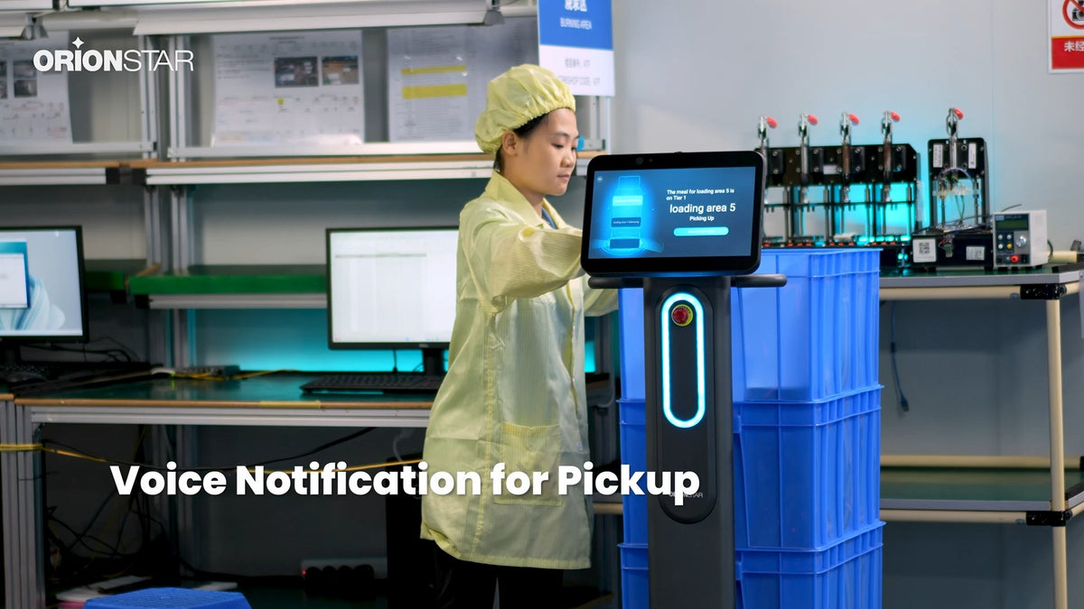 OrionStar CarryBot D150 – Robot mobile autonome de manutention