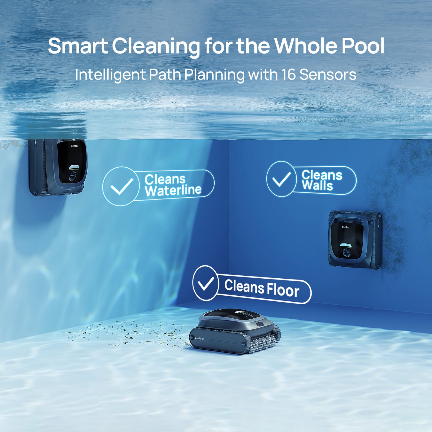 Beatbot AquaSense 2 – Smart Robotic Pool Cleaner