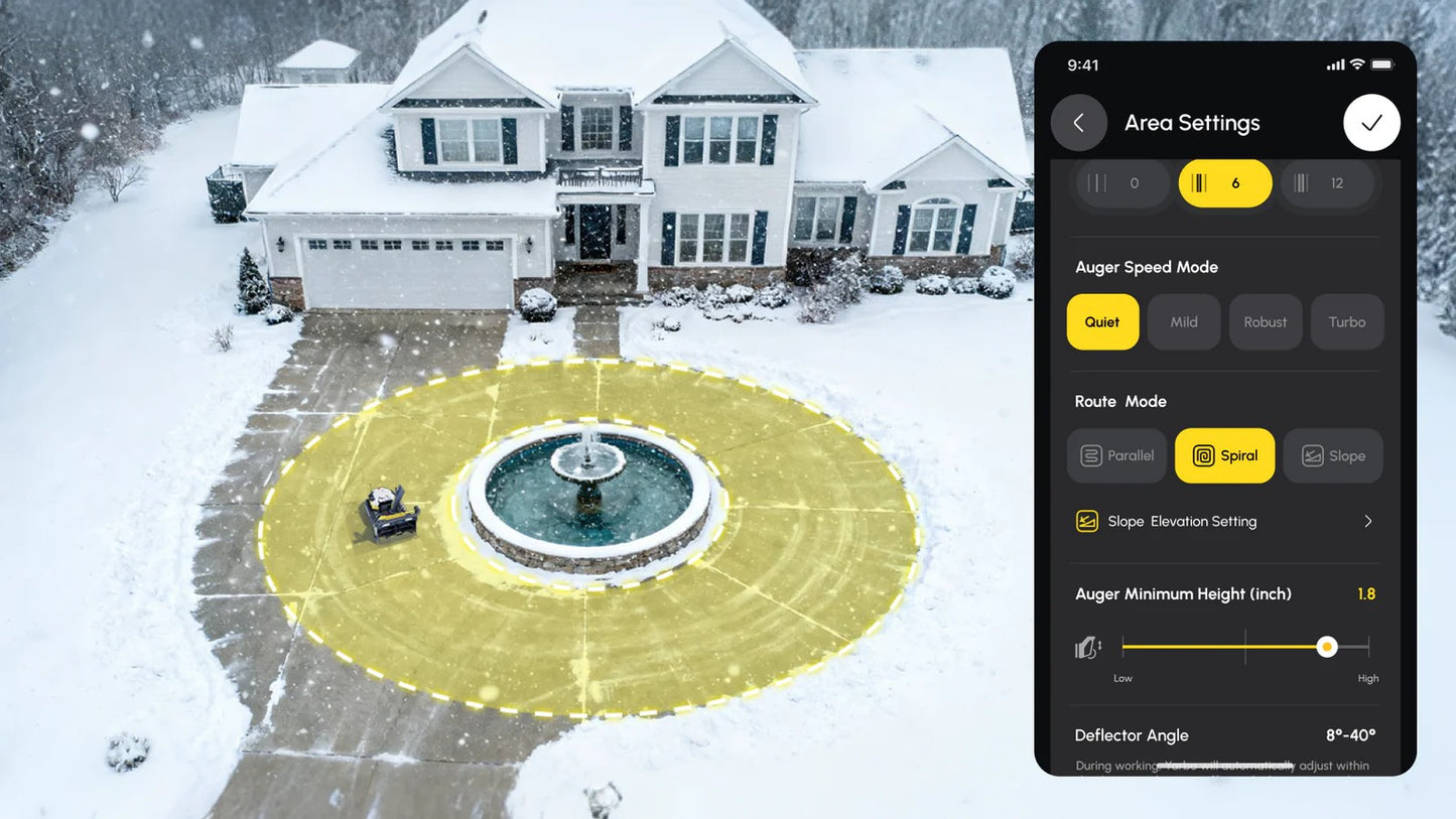Yarbo Y Series - Robotic snow blower
