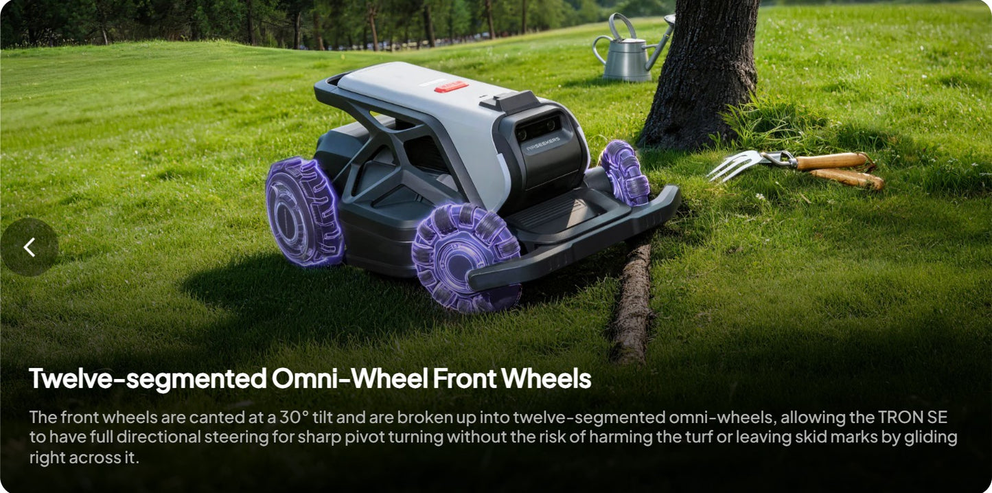 AIRSEEKERS TRON Series – AI Robotic Lawn Mowers