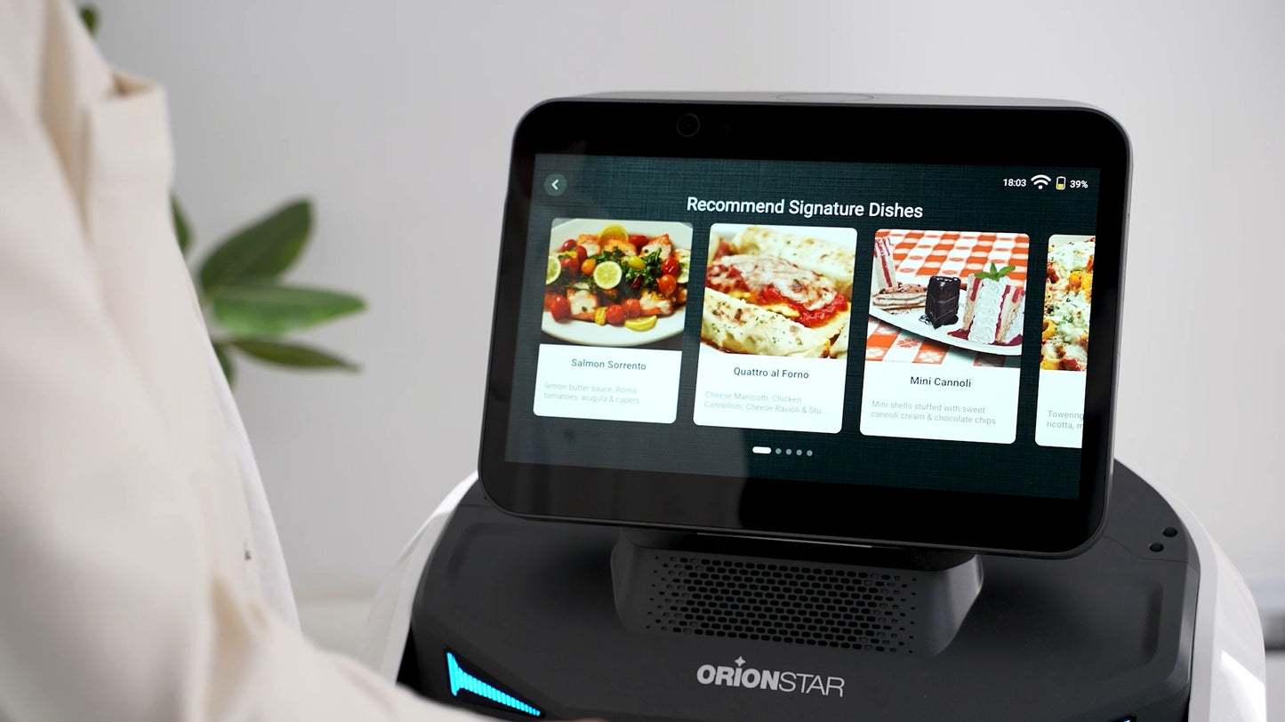 OrionStar LuckiBot Series – Autonomous AI Delivery Robot