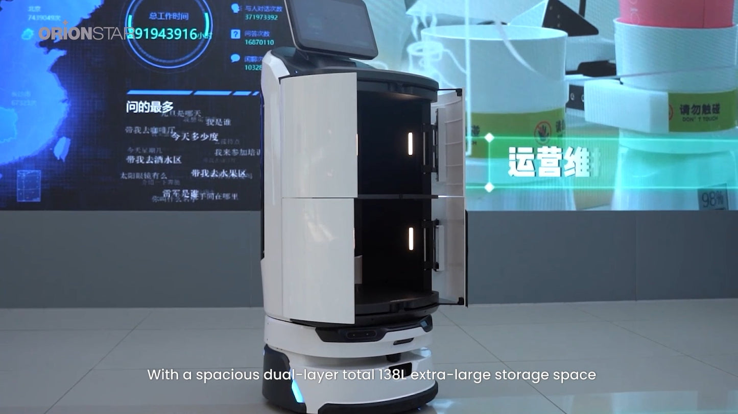 OrionStar LuckiBot Series – Autonomous AI Delivery Robot