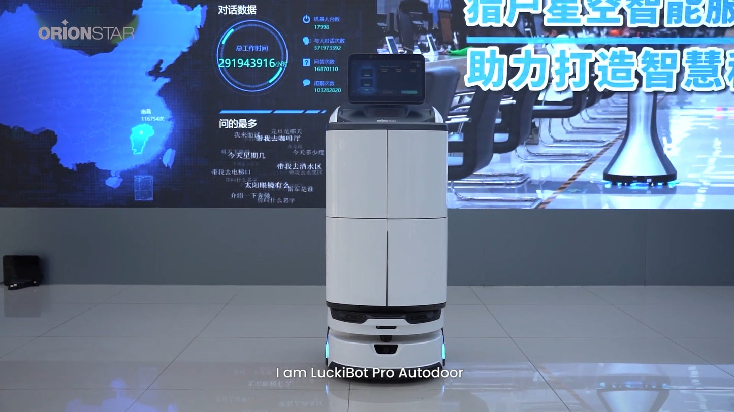 OrionStar LuckiBot Series – Autonomous AI Delivery Robot