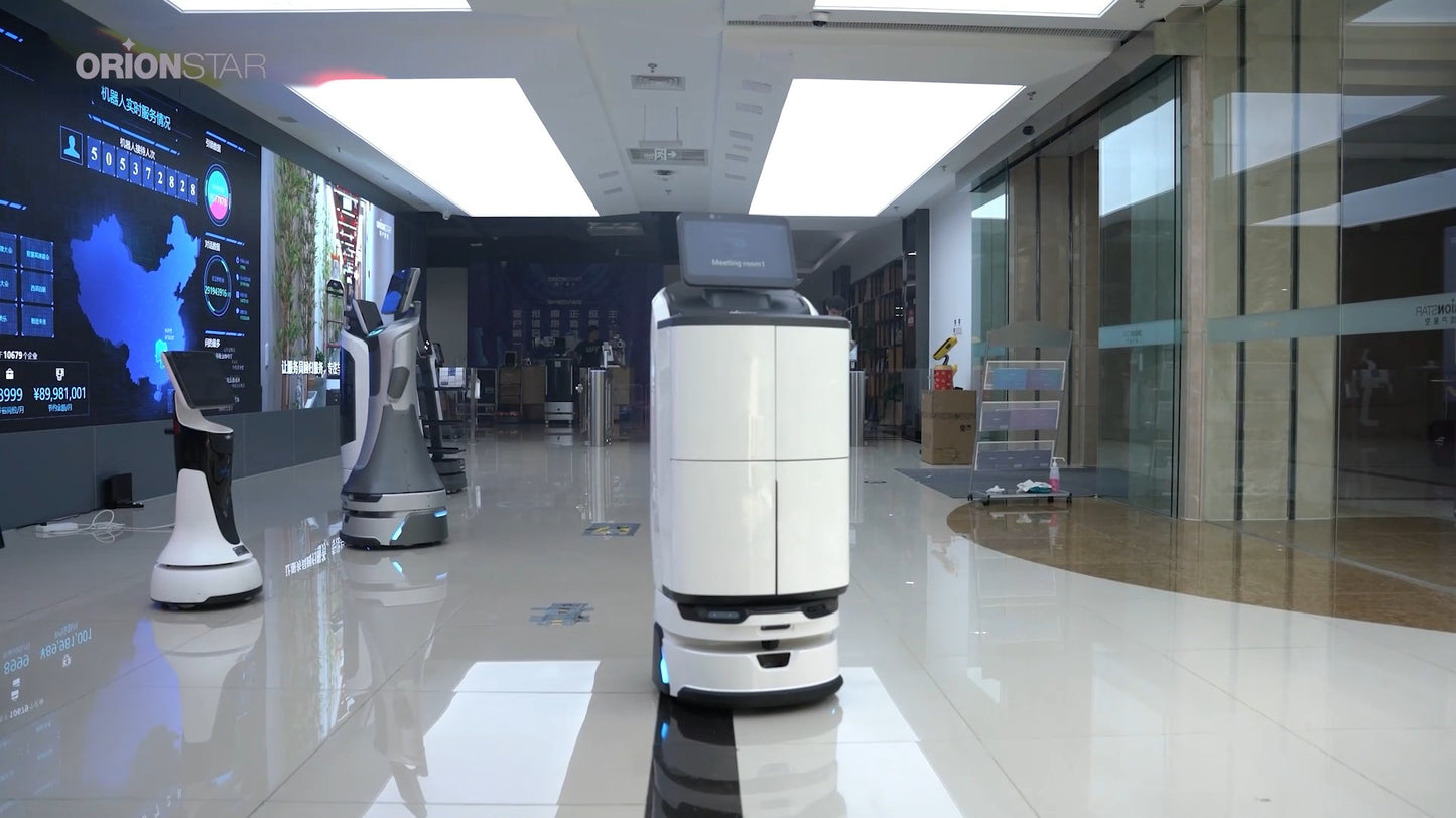 OrionStar LuckiBot Series – Autonomous AI Delivery Robot