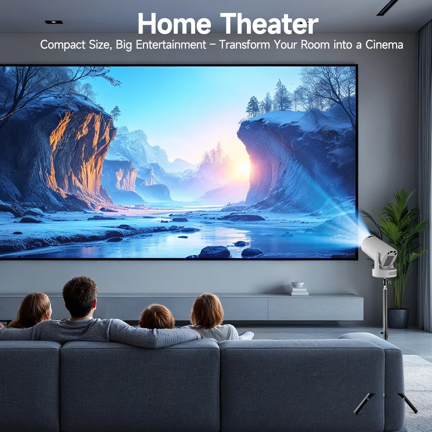 Projecteur portable 4K ultra