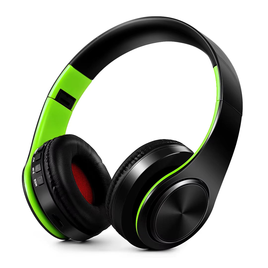 Casque Bluetooth Sans Fil Pliable avec Microphone488