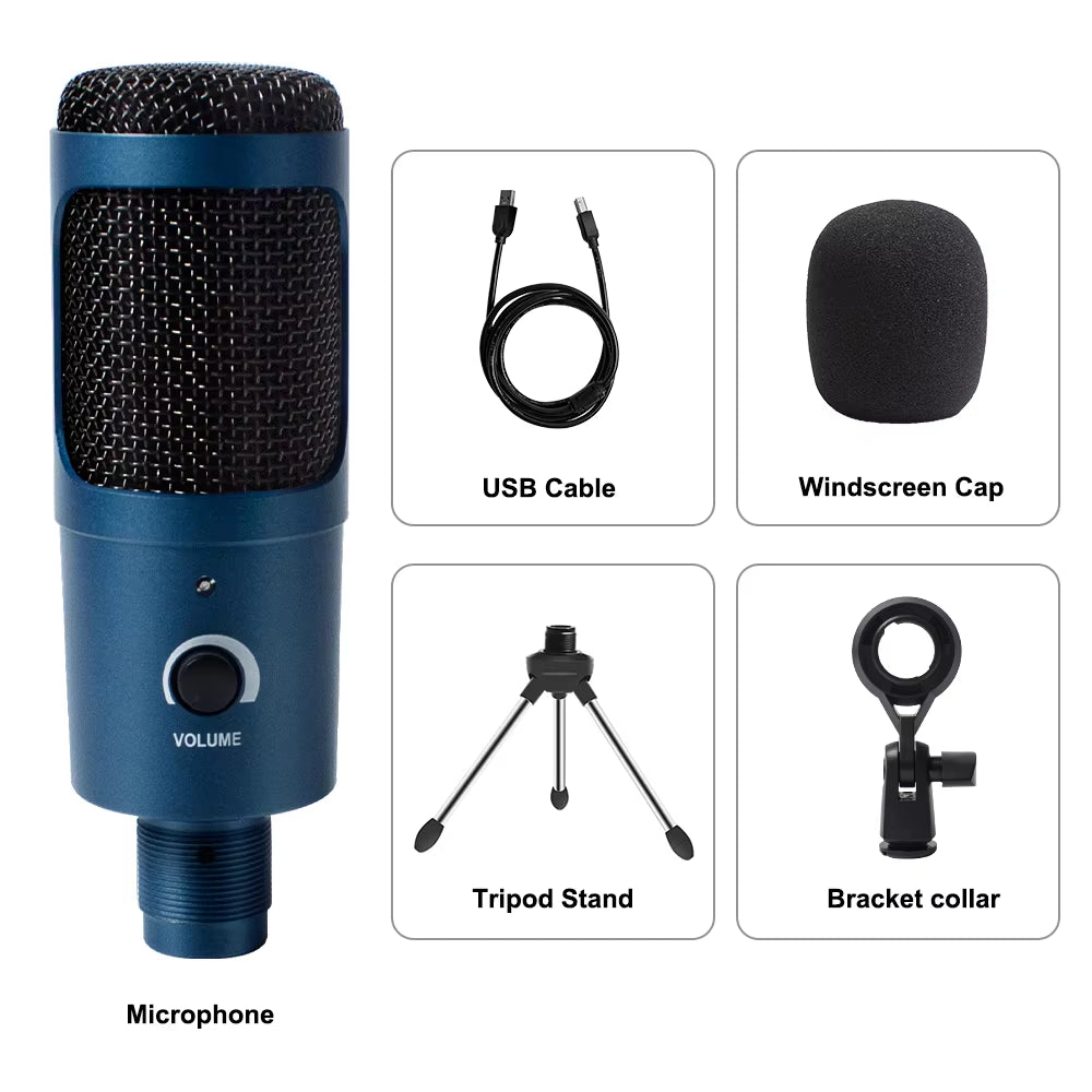 Microphone USB à condensateur D80