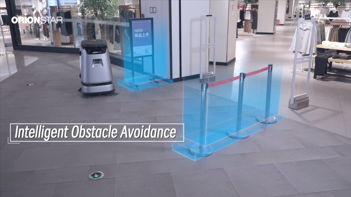 Série OrionStar CleaniBot – Robot de nettoyage commercial